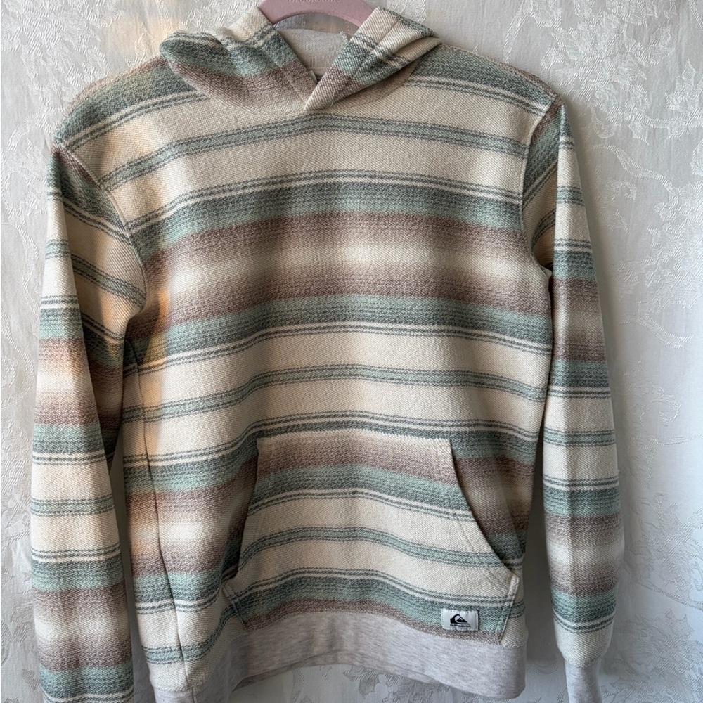 Quiksilver Otway Multicolor Knit Hoodie size L